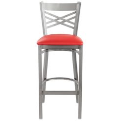 Cheap ???? Lancaster Table & Seating Clear ???? Coat Steel Cross Back Bar Height Chair With 2 1/2" Red Vinyl Seat ???? 6 Cheap ???? Lancaster Table & Seating Clear ???? Coat Steel Cross Back Bar Height Chair With 2 1/2" Red Vinyl Seat ???? -Lancaster Shop unnamed file 479