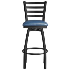 Hot Sale ???? Lancaster Table & Seating Black Top Frame Ladder Back Swivel Bar Height Chair With Navy Blue Padded Seat ???? 5 Hot Sale ???? Lancaster Table & Seating Black Top Frame Ladder Back Swivel Bar Height Chair With Navy Blue Padded Seat ???? -Lancaster Shop unnamed file 498