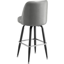 Promo ???? Lancaster Table & Seating Gray Barstool With 18" Wide Bucket Seat ⌛ -Lancaster Shop unnamed file 5