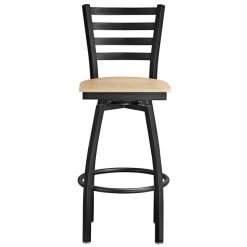 Hot Sale ???? Lancaster Table & Seating Black Top Frame Ladder Back Swivel Bar Height Chair With Natural Wood Seat ⌛ 5 Hot Sale ???? Lancaster Table & Seating Black Top Frame Ladder Back Swivel Bar Height Chair With Natural Wood Seat ⌛ -Lancaster Shop unnamed file 568