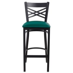 Hot Sale ???? Lancaster Table & Seating Cross Back Bar Height Black Chair With Green Vinyl Seat ❤️ 6 Hot Sale ???? Lancaster Table & Seating Cross Back Bar Height Black Chair With Green Vinyl Seat ❤️ -Lancaster Shop unnamed file 688