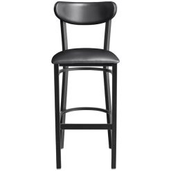 Discount ???? LT&S Boomerang Series Lancaster Table & Seating Boomerang Bar Height Black ???? Coat Chair With Black Vinyl Seat And Back ???? -Lancaster Shop unnamed file 72