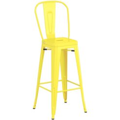 Brand new ✔️ LT&S Alloy Series Lancaster Table & Seating Alloy Series Yellow Metal Indoor Industrial Cafe Bar Height Stool With Vertical Slat Back And Natural Wood Seat ???? -Lancaster Shop unnamed file 828