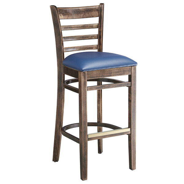 Lancaster Table & Seating Antique Copper Ladder Back Bar Height Chair with Navy Padded Seat Wholesale ✨ Lancaster Table & Seating Antique Copper Ladder Back Bar Height Chair With Navy Padded Seat ???? -Lancaster Shop unnamed file 834
