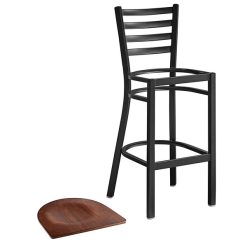 Best deal ???? Lancaster Table & Seating Black Frame Ladder Back Bar Height Chair With Antique Walnut Wood Seat ⭐ 5 Best deal ???? Lancaster Table & Seating Black Frame Ladder Back Bar Height Chair With Antique Walnut Wood Seat ⭐ -Lancaster Shop unnamed file 88