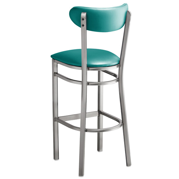 Lancaster Table & Seating Boomerang Bar Height Clear Coat Chair with Green Vinyl Seat and Back Cheapest ???? LT&S Boomerang Series Lancaster Table & Seating Boomerang Bar Height Clear ???? Coat Chair With Green Vinyl Seat And Back ❤️ -Lancaster Shop unnamed file 926