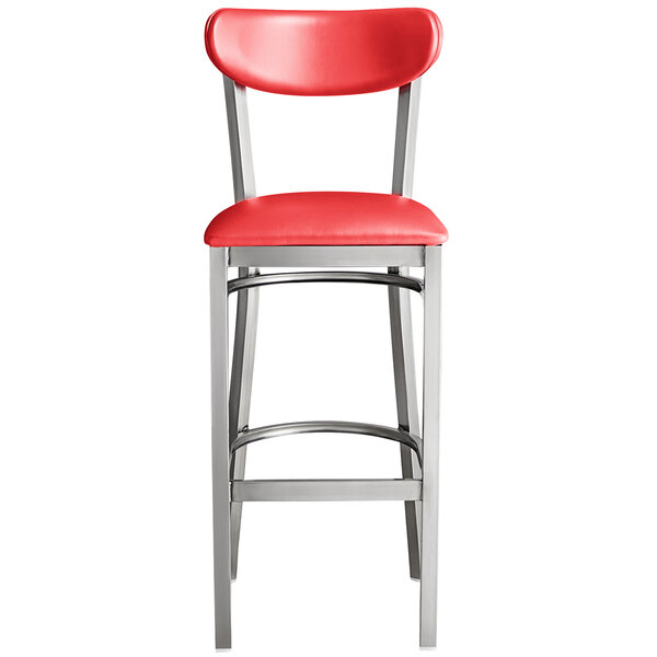 Lancaster Table & Seating Boomerang Bar Height Clear Coat Chair with Red Vinyl Seat and Back Coupon ???? LT&S Boomerang Series Lancaster Table & Seating Boomerang Bar Height Clear ???? Coat Chair With Red Vinyl Seat And Back ✔️ -Lancaster Shop unnamed file 943