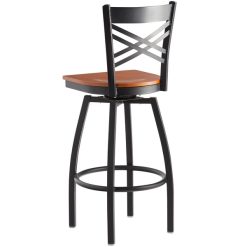 Best Pirce ⭐ Lancaster Table & Seating Cross Back Bar Height Black Swivel Chair With Cherry Wood Seat ???? 4 Best Pirce ⭐ Lancaster Table & Seating Cross Back Bar Height Black Swivel Chair With Cherry Wood Seat ???? -Lancaster Shop unnamed file 961